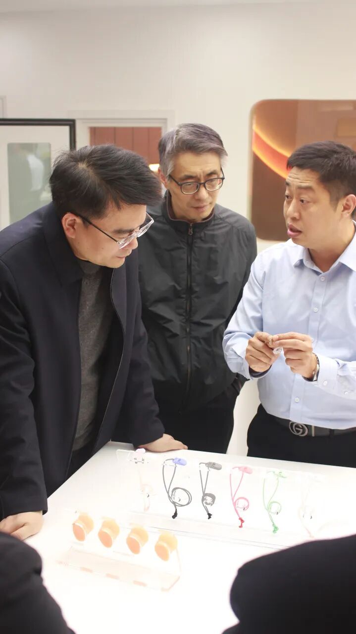 欢迎杭州市滨江区长河街道柴书记一行莅临指导-杭州听工场科技有限公司