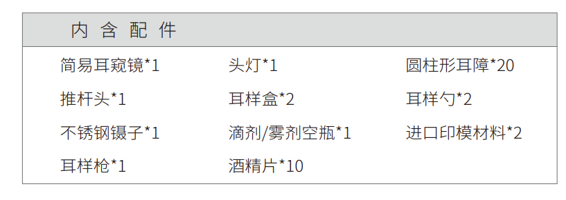 助听器取样包 （可定制）-杭州听工场科技有限公司